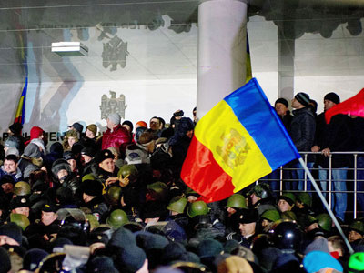 Молдавия, протесты