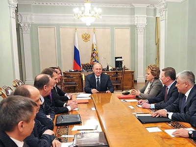 Владимир Путин и губернаторы