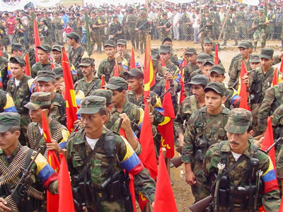 Колумбия, солдаты