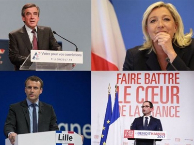 Кандидаты на президентских выборах во Франции