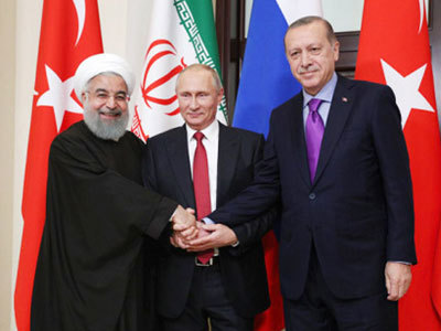 Путин, Рухани, Эрдоган